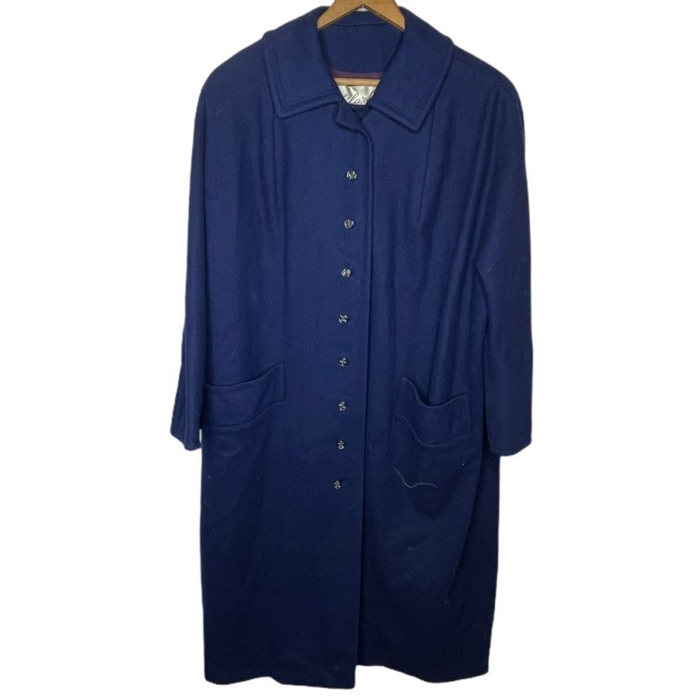 Vintage The Travelaire Coat Blue